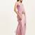 Pink beads & stones silk saree for wedding look with blouse
