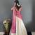 Pink Tissue Silk Embroidery Lehehga Choli Set