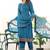 Women's Rayon Solid Ethnic Designer A-Line Mirror Work Kurti With Pant & Nazmin Dupatta Set