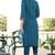 Women's Rayon Solid Ethnic Designer A-Line Mirror Work Kurti With Pant & Nazmin Dupatta Set