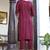 Women's Rayon Solid Ethnic Designer A-Line Mirror Work Kurti With Pant & Nazmin Dupatta Set