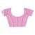 pink cotton dhakai jamdani handloom saree with blouse