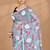 blue Cotton Dhakai Jamdani Handloom Saree With Blouse