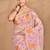 pink Cotton Dhakai Jamdani Handloom Saree With Blouse