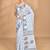 grey Cotton Dhakai Jamdani Handloom Saree With Blouse