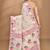 beige Cotton Dhakai Jamdani Handloom Saree With Blouse