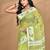 green Cotton Dhakai Jamdani Handloom Saree With Blouse
