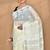 Cream Cotton Dhakai Jamdani Handloom Saree With Blouse
