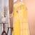 yellow Cotton Dhakai Jamdani Handloom Saree With Blouse