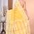 yellow Cotton Dhakai Jamdani Handloom Saree With Blouse