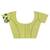 GREEN Cotton Dhakai Jamdani Handloom Saree With Blouse