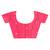 Pink Cotton Dhakai Jamdani Handloom Saree With Blouse