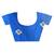 blue Cotton Dhakai Jamdani Handloom Saree With Blouse