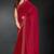 Magenta sequin embroidered work two tone silk saree sari