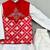 Embroidered nehru jacket in brocade with kurta and pants