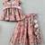 Embroidered blush pink floral lehenga set