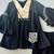 Black & gold kurti patiala set with sling bag