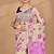 beige Cotton Dhakai Jamdani Handloom Saree With Blouse