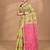 green Cotton Dhakai Jamdani Handloom Saree With Blouse