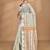 beige Cotton Dhakai Jamdani Handloom Saree With Blouse