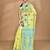 yellow Cotton Dhakai Jamdani Handloom Saree With Blouse