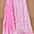 Pink Cotton Dhakai Jamdani Handloom Saree With Blouse