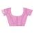Pink Cotton Dhakai Jamdani Handloom Saree With Blouse