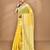 yellow Cotton Dhakai Jamdani Handloom Saree With Blouse