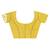 yellow Cotton Dhakai Jamdani Handloom Saree With Blouse