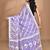 purple Cotton Dhakai Jamdani Handloom Saree With Blouse