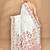off white Cotton Dhakai Jamdani Handloom Saree With Blouse