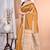gold Cotton Dhakai Jamdani Handloom Saree With Blouse
