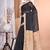 black Cotton Dhakai Jamdani Handloom Saree With Blouse