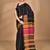 black Cotton Dhakai Jamdani Handloom Saree