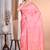 Pink Tussar Silk Handloom Saree