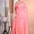 Pink Tussar Silk Handloom Saree