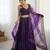 Purple Lehenga Choli party wear for Women