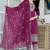 Cotton cambric straight  kurti-pant-dupatta
