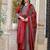 Cotton cambric a-line printed kurti pant dupatta set