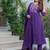 Cotton cambric a-line printed kurti pant dupatta set