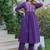 Cotton cambric a-line printed kurti pant dupatta set