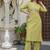 Cotton flex straight kurti pant dupatta set