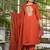Cotton dyed a-line kurti pant dupatta set