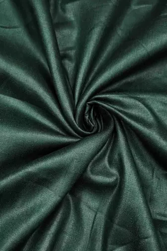 Sea green cotton silk print handwork unstitched dressaterial