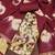 Multi cotton print handwork unstitched dressaterial