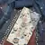 Off white cotton embroidered unstitched dressaterial