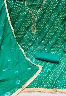 Rama cotton embroidered unstitched dressaterial 3