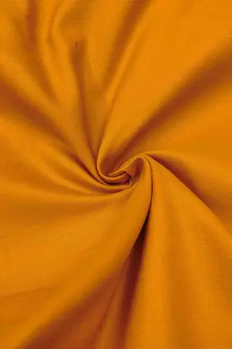 Mustard cotton embroidered unstitched dressaterial