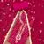 Magenta cotton embroidered unstitched dressaterial