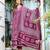 Cotton mulmul anarkali kurti-pant-dupatta set